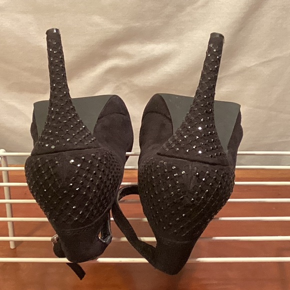 Rhinestone heels, stilettos Style& Company size 11 dress shoes. - Picture 5 of 7
